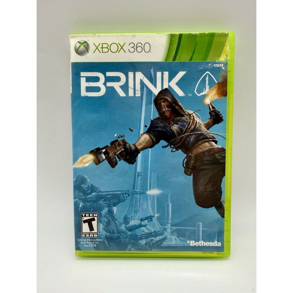 Brink (Microsoft Xbox 360, 2011) Game Case‎ Manual Tested